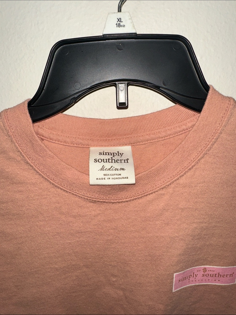 Simply Southern Long-Sleeve Tee — Mauve Pink - Picture 4 of 5